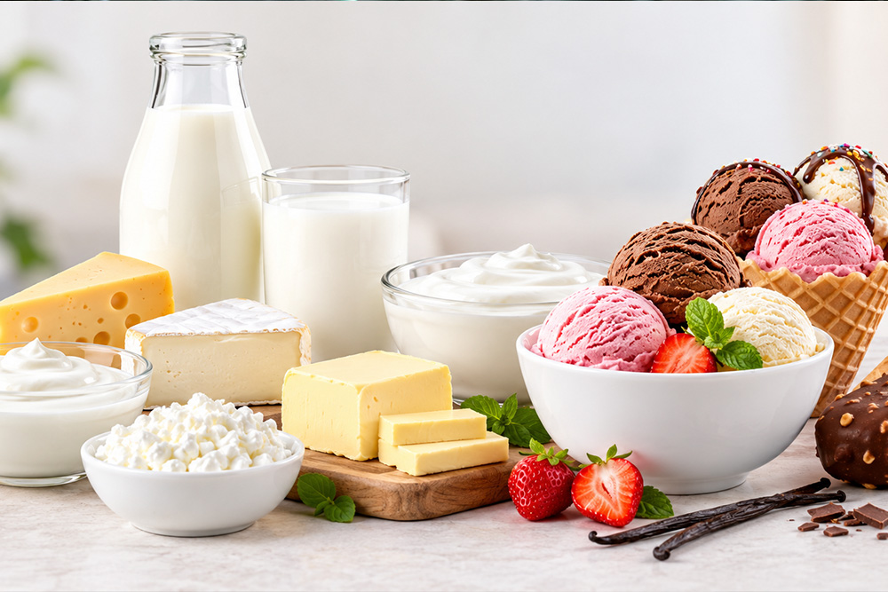 Dairy & Ice Cream cold storage Solutions